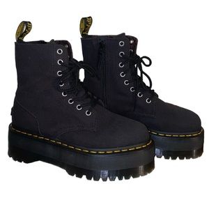Dr.Martens Jadon max X-GIRL Canvas chunky platform boots